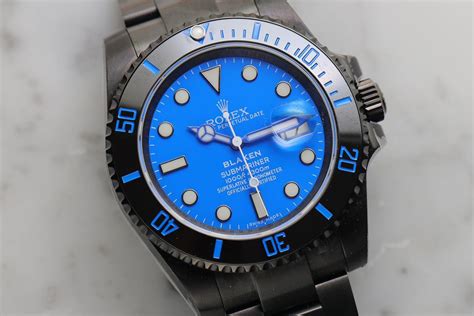 blaken rolex|custom submariner for sale.